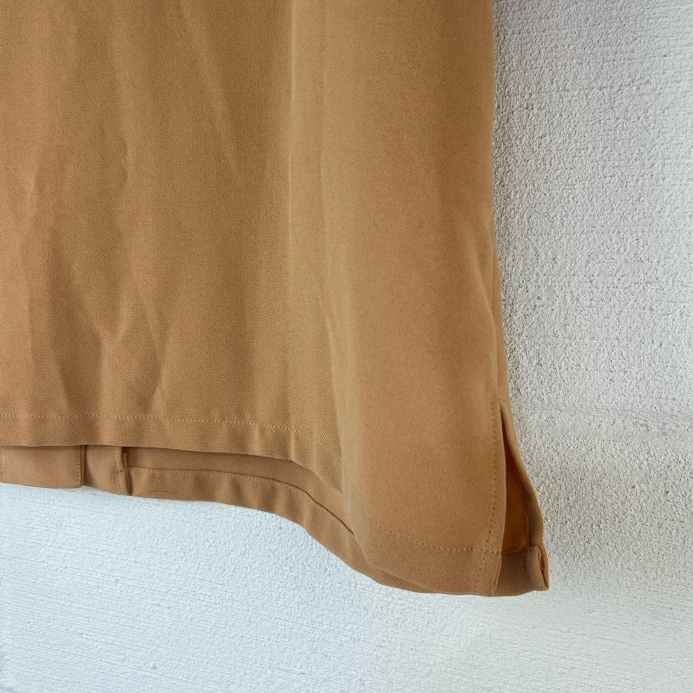 Code X Mode Tan Button Front Tank Top, XL - Picture 3 of 6